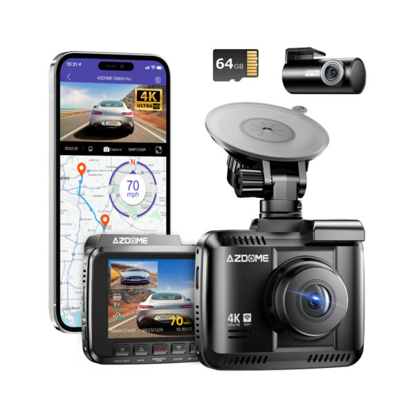 Azdome GS63H Pro 4K 前後車 CAM